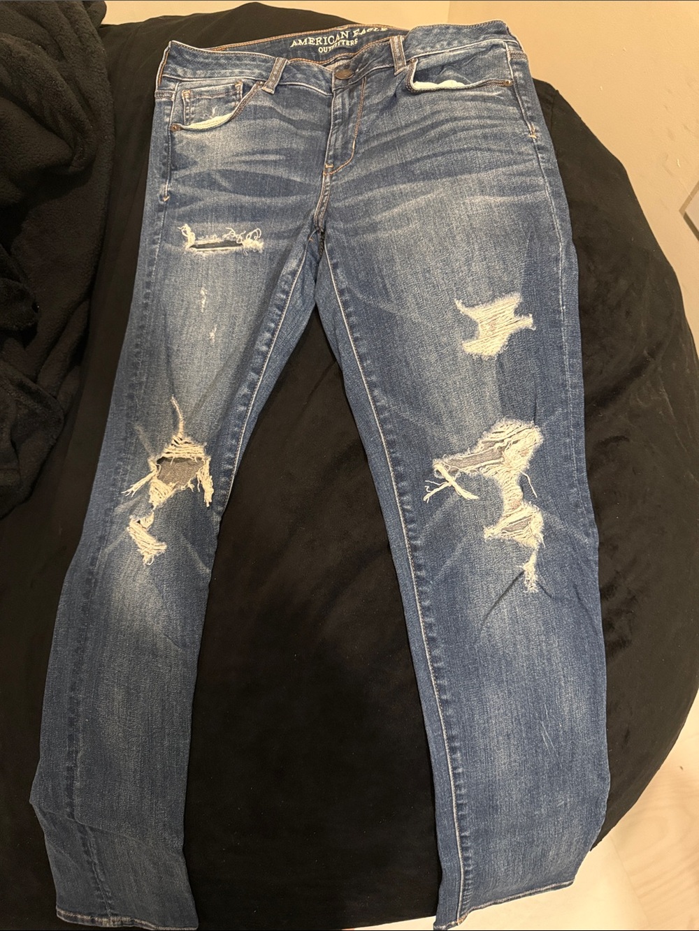 AE skinny jeans sz 10